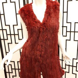 Love Token Real Rabbit Fur Vest 😻